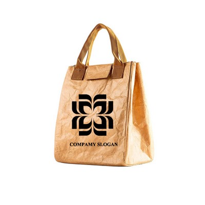 Leakproof and Water-Resistant Tyvek Insulated Lunch Bag Tote