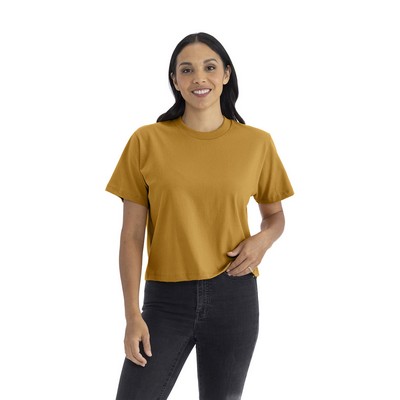 Next Level Apparel® Women's Heavyweight Short Sleeve Boxy T-Shirt