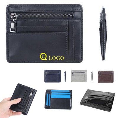 Ultrathin Pu Card Wallets
