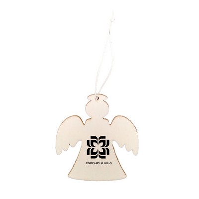 Hanging Wooden Angel for Decoration