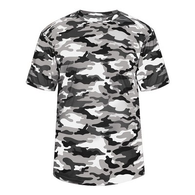 Badger Sport Camo Youth Tee