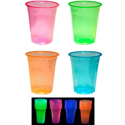 16 Ounce Plastic Party Led Fluorescent Drinking Cups