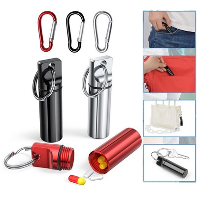 Aluminium Alloy Portable Mini Pill Organizer