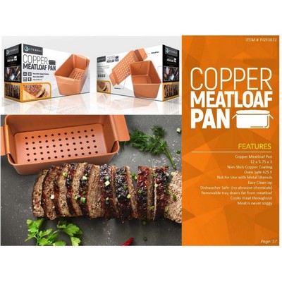Meatloaf/Nonstick Baking Loaf Pan with Insert