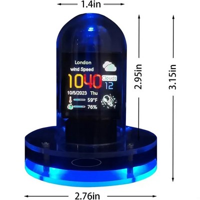 Smart Display Weather Clock