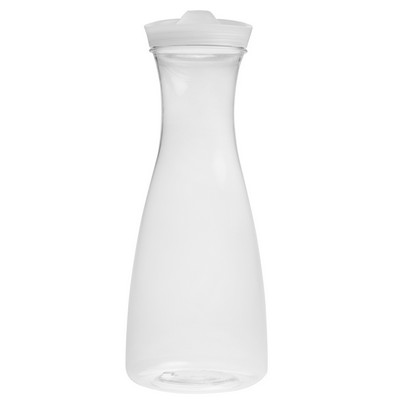 Clear Plastic Carafes with Lid 34 oz