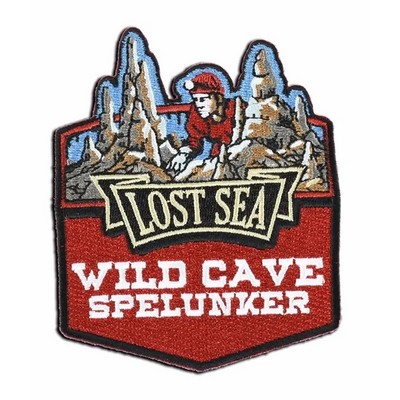 50% Custom Embroidered Patches - Iron on Backing