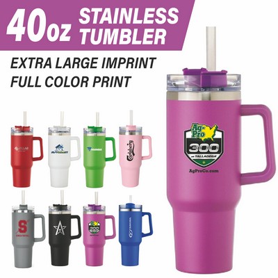 40 Oz. Full Color Hydration Mug with Handle