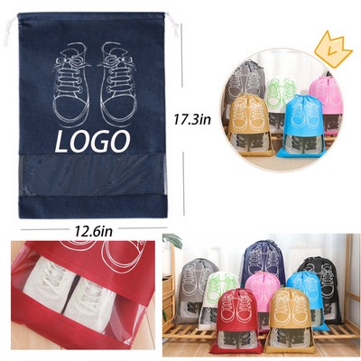 Travel Portable Drawstring Shoe Bag