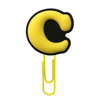 Patch Letter Series - Letter C Paper Clip