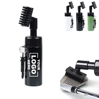 Portable Golf Club Cleaner Spray Brush