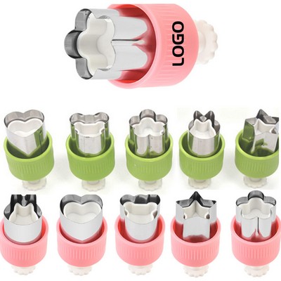 Stainless Steel Vegetable And Fruit Cutting Set (5 Pcs)