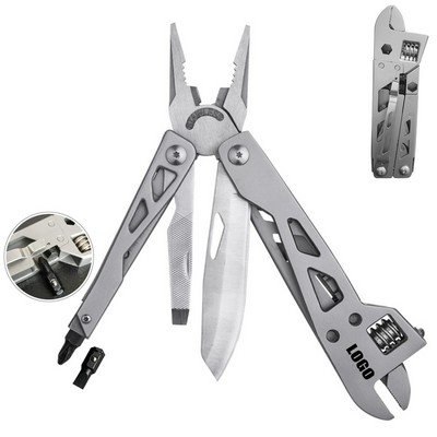 All In One Multi Pliers Wrench Knife Tool with Screwdrivers