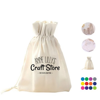 Canvas Drawstring Storage Bag