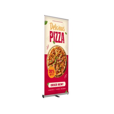 Monza Fx Retractable Banner Stand, Hardware Only 24"W x 80"H