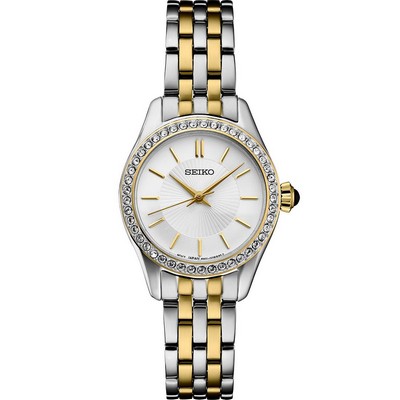 Seiko Watch Crystals Tt Quartz White Dial