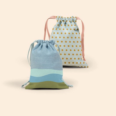 Denim Goodie Three Shoes Gift Bag