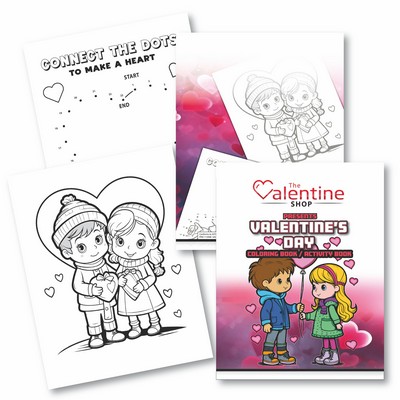 Valentine's Day Coloring & Activity Book