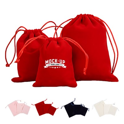 Velvet Drawstring Gift Bag
