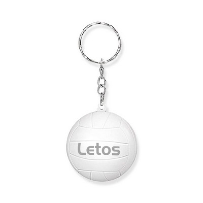 1 1/2" Volleyball Stress Reliever Key Chain