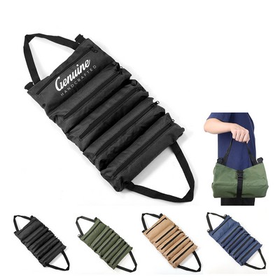 Multi-purpose Canvas Roll Up Tool Bag