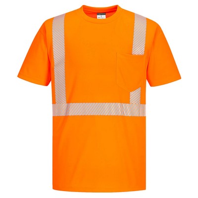Hi-Vis Segmented Tape T-Shirt S/S
