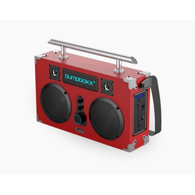 Bumpboxx Bluetooth Boombox Ultra Plus Red