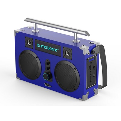 Bumpboxx Utra Bluetooth Boombox, Blue