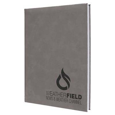 Leatherette Journal with Lined Notepad