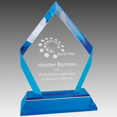 Frosted Base Diamond Impress Acrylic