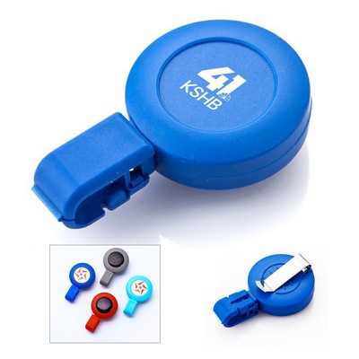Retractable Badge Holder with Clip