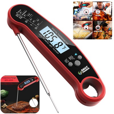 Digital Instant Read Food Thermometer With Opener