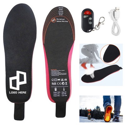 Rechargeable Thermal Insoles W/ Remote Controller