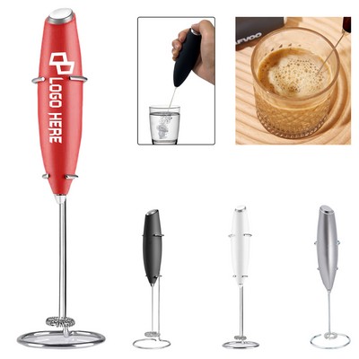 Electric Handheld Milk Frother Whisk Mixer