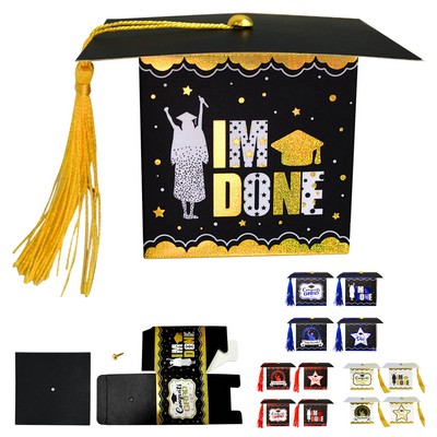 Mortarboard Paper Candy Gift Box