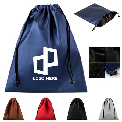 Leather Drawstring Pouch