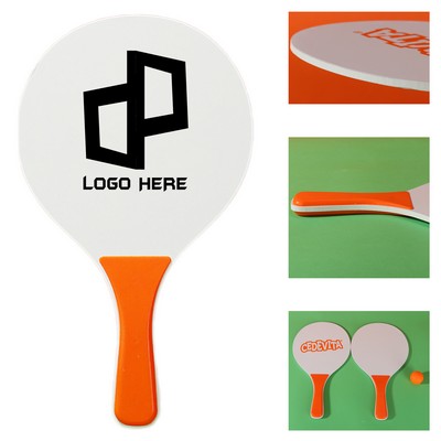 Beach Paddle Ball Set