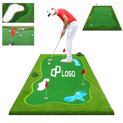 0.394" Thick Custom Indoor Putting Green