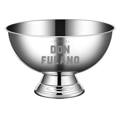 3Gal Stainless Steel Champagne Bucket Punch Bowl with Ladle