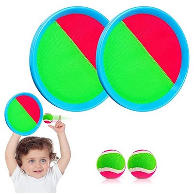 Toss and Catch Ball Set Game Outdoor Toys for Kids