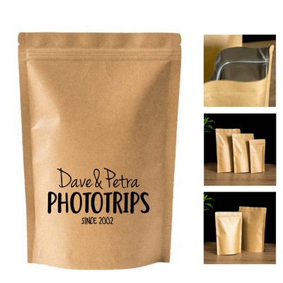Reusable Kraft Paper Sealing Bag