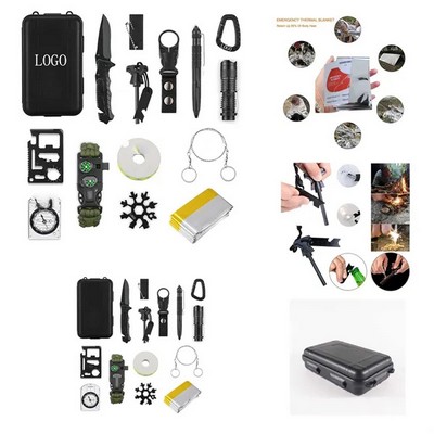 Outdoor Survival Kit 15-in-1