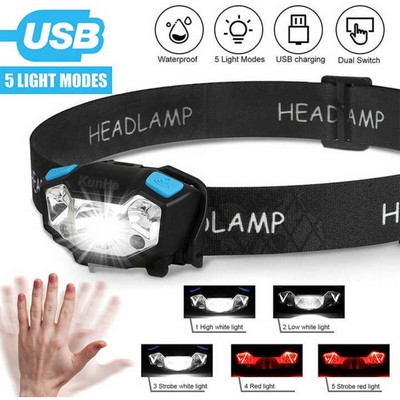 Dual Switch Sensitive Headlamp