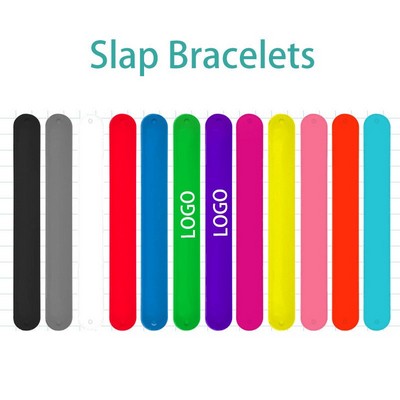 Custom Slap Bracelets Wristbands