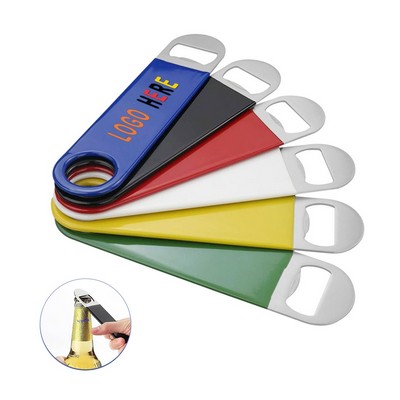 Heavy Duty Stainless Steel Flat Bottle Opener