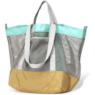 Foldable Mesh Tote Bag