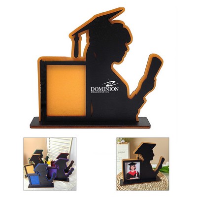 Graduates Outline Picture Frame (6.8"x 7.4")
