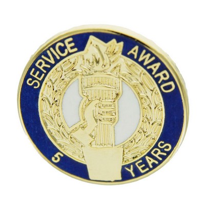 5 Year of Service Award Pin