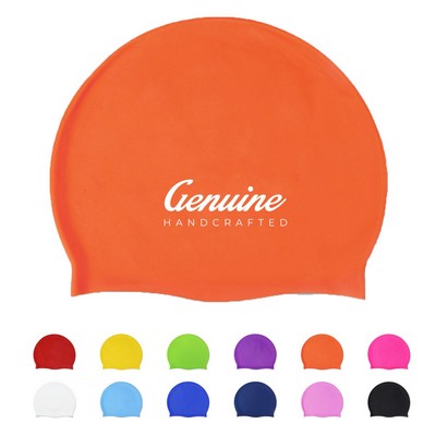 Premium Stretchable Silicone Swim Cap