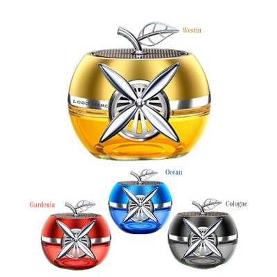 Apple-Shaped Solar Car Air Freshener